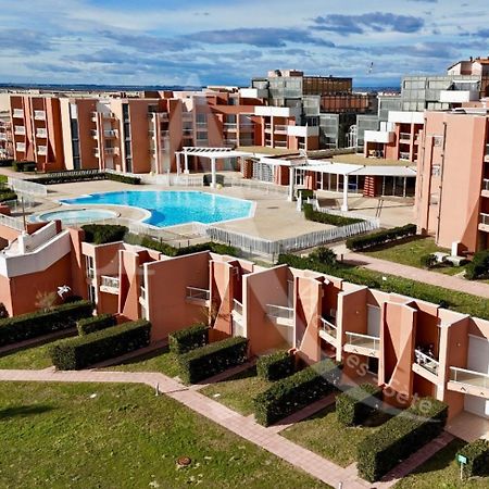Studio 4 Pers, Pkg, 1Ere Ligne Mer, Piscine, Tennis Sete Exterior photo