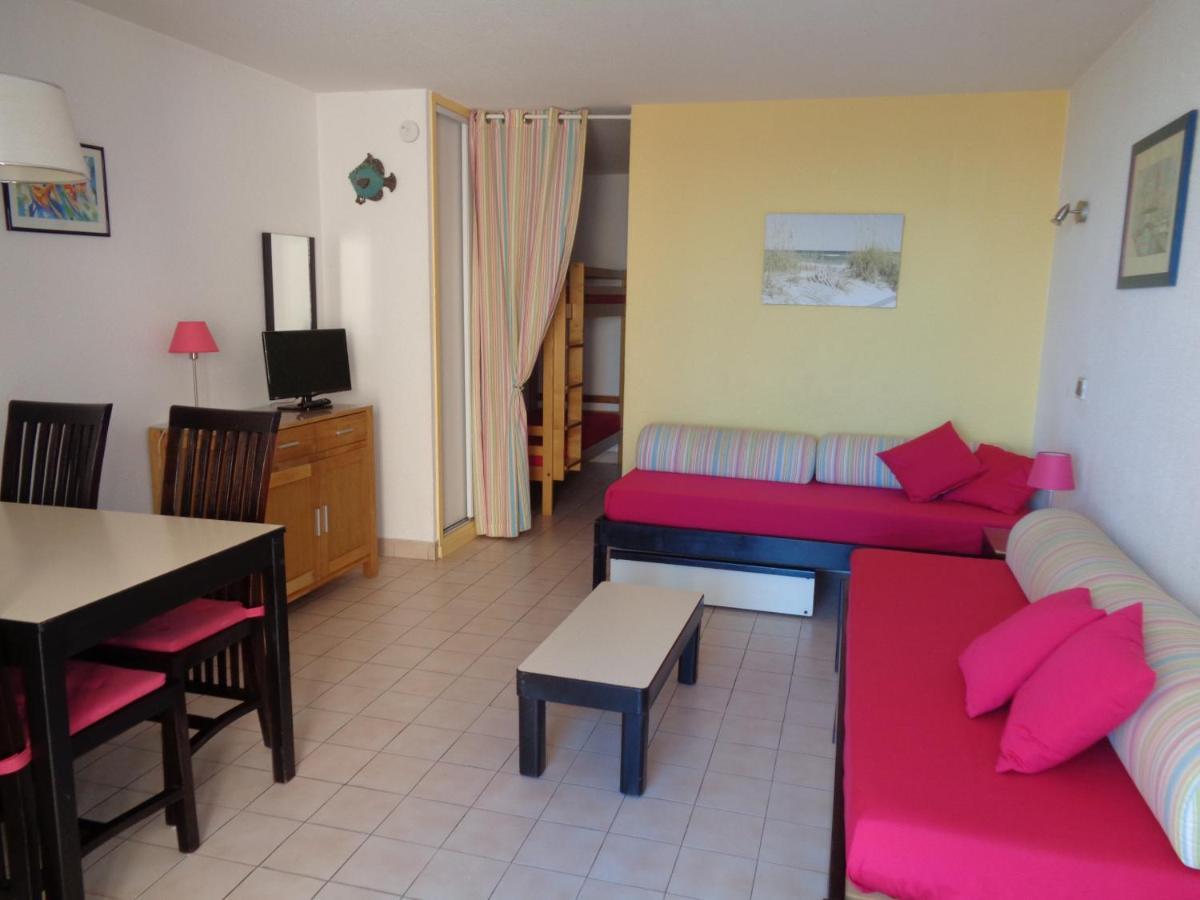 Studio 4 Pers, Pkg, 1Ere Ligne Mer, Piscine, Tennis Sete Exterior photo